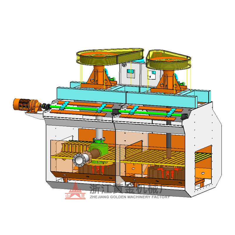 Máquina de flutuação do tipo CLF