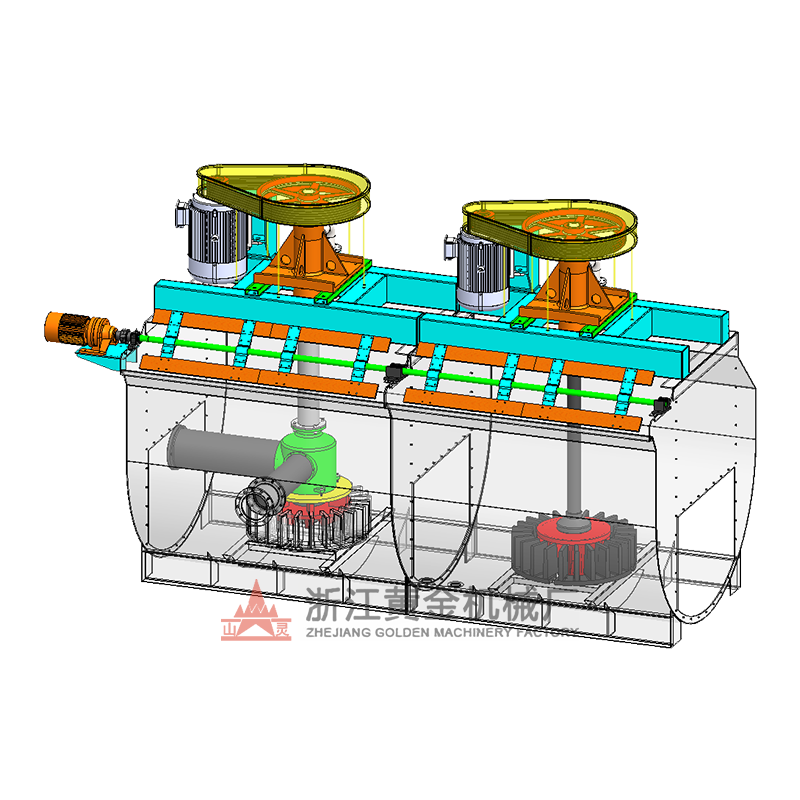 Máquina de flutuação do tipo XCF/KYF