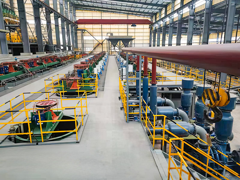 Rejeitamentos e processamento de minério refratário de baixo grau Projeto de utilização e renovação abrangente-Nandan Southern Nonferrous Metals Co., Ltd.